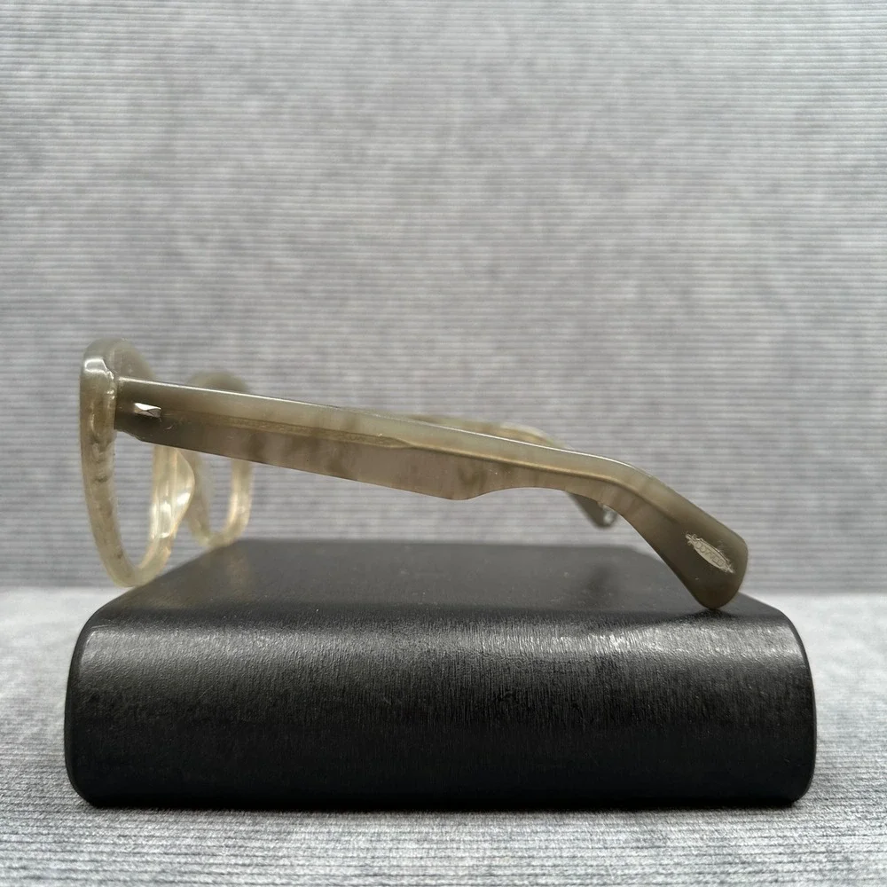 Oliver Peoples Cat Eye Glasses Frames Translucent Taupe Hand Crafted Italy